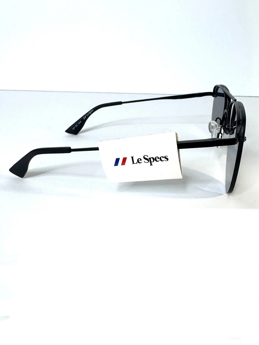 LE SPECS The Prince Matte Black Smoke Mono Sunglasses